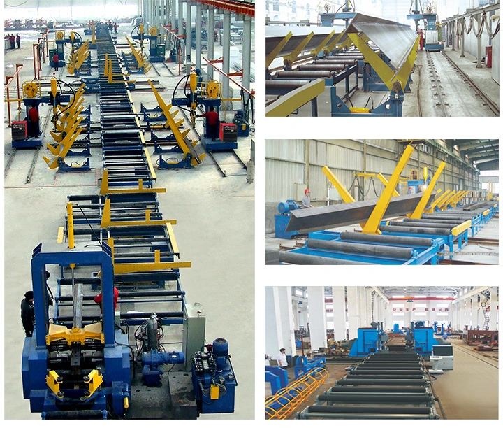 Heavy Duty Steel Structure H Beam Production Line