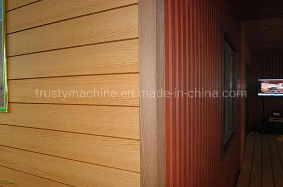 PE WPC Decking Fencing Wall Cladding Benches Beam Pergola Production Line