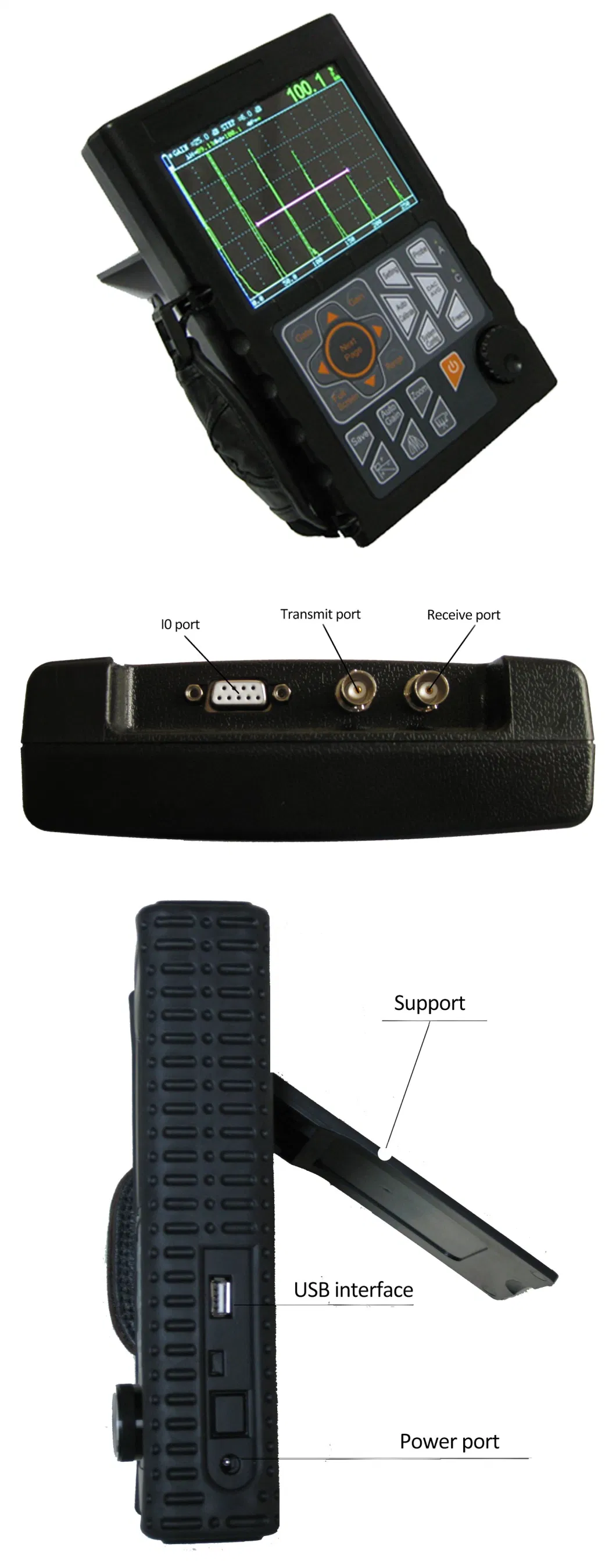 Salable Portable Digital Ultrasonic Flaw Detector for Welding Inspection